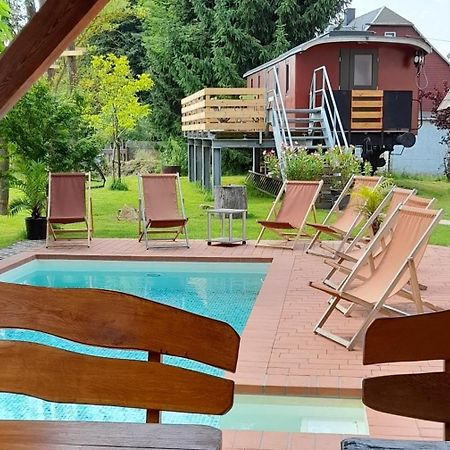 Eisenbahnromantik Im Urlaub Heinsdorfergrund Екстериор снимка