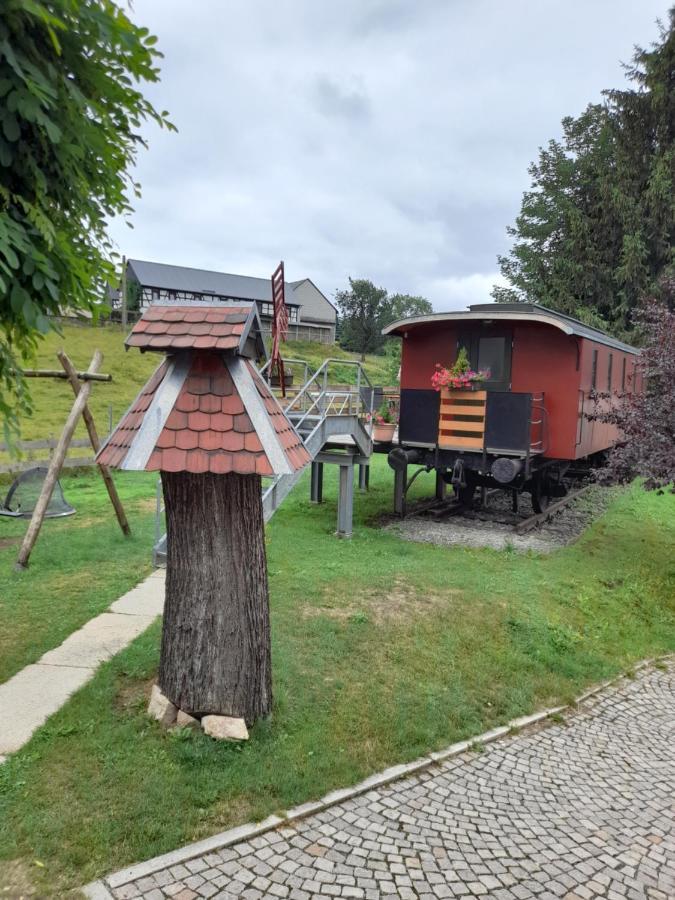 Eisenbahnromantik Im Urlaub Heinsdorfergrund Екстериор снимка
